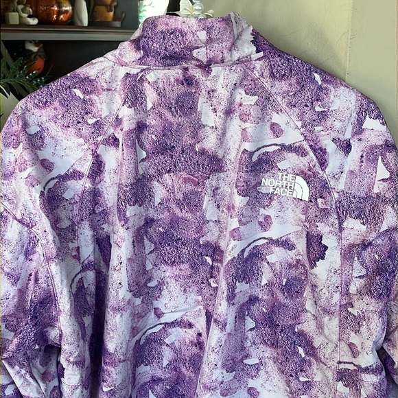 Brand New The North Face Hydrenaline Purple Zippered Pullover Windbreaker Jacket - Picture 9 of 16